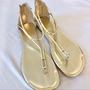 SOLD Gold sandals